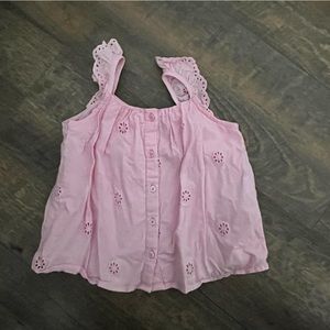 Baby girl formal tank top